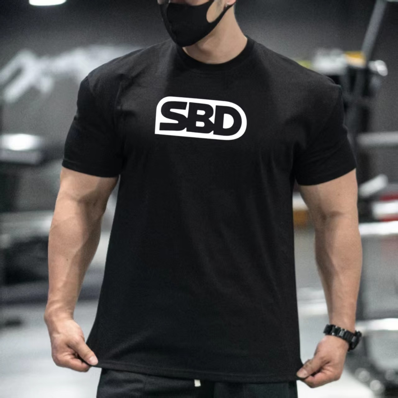 SBD Powerlifting Training Blac - Streetwear Brand Red Logo 评论和价格