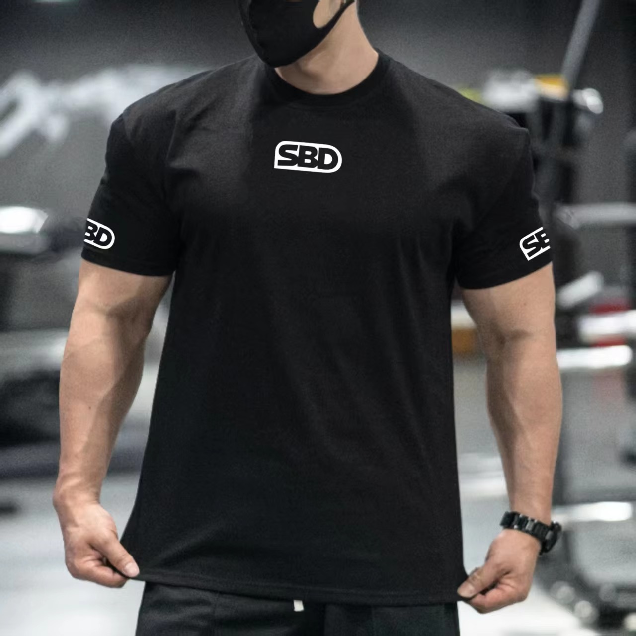 SBD Powerlifting Training Blac - Streetwear Brand Red Logo 评论和价格