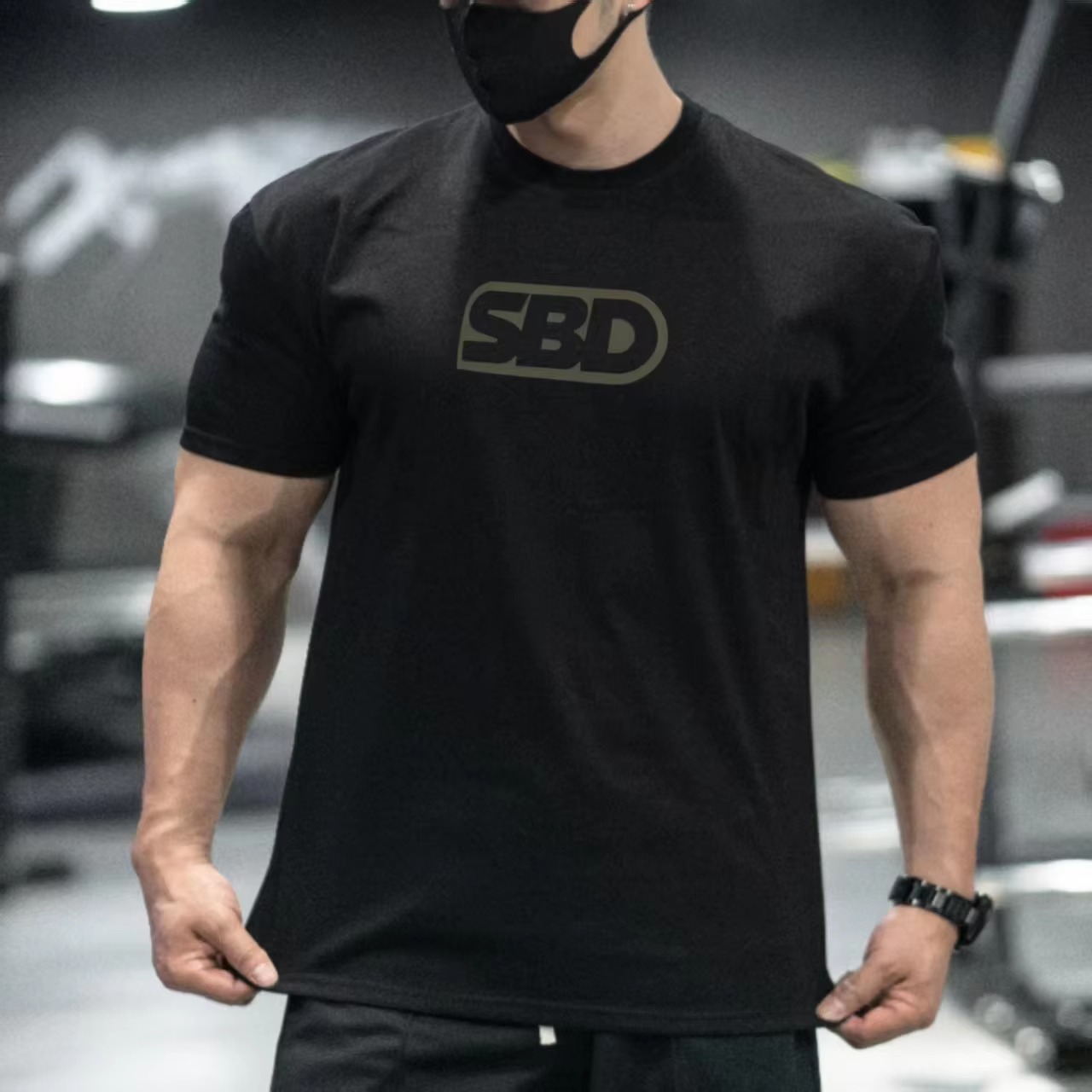 SBD Powerlifting Training Blac - Streetwear Brand Red Logo 评论和价格